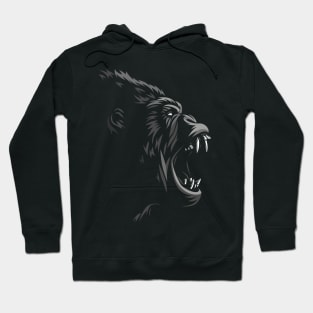 Tribal Gorilla Attack Hoodie